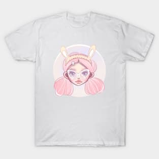 Bunny Girl with Glasses T-Shirt